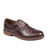 Casualowe buty męskie 873 bordo