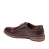 Casualowe buty męskie 873 bordo