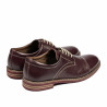 Casualowe buty męskie 873 bordo