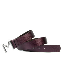 Damski pasek 08m biz fioletowy