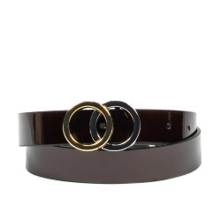 Damski pasek 09m bordo
