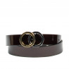 Damski pasek 09m bordo