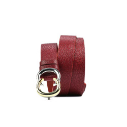 Damski pasek 12m biz czerwony