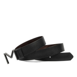 Pasek damski 17-2m biz czarny