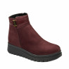 Damskie botki 3342 bufo bordo