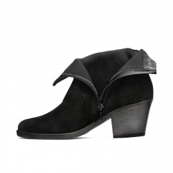 Damskie botki 3367 czarny bufo