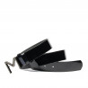 Damski pasek 17-1m lak kameleon