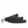 Damski pasek 17-1m biz czarny