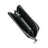 Damski portfel 204g 01 croco czarny