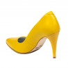 Damskie eleganckie buty 1246 żółte