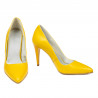Damskie eleganckie buty 1246 żółte