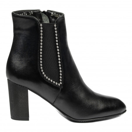 Damskie botki 1174 czarne