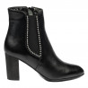 Damskie botki 1174 czarne