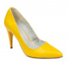 Damskie eleganckie buty 1246 żółte