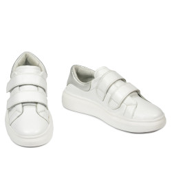 Damskie buty sportowe 6008sc biało-komponowane