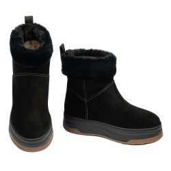 Damskie botki 3406 bufo czarne