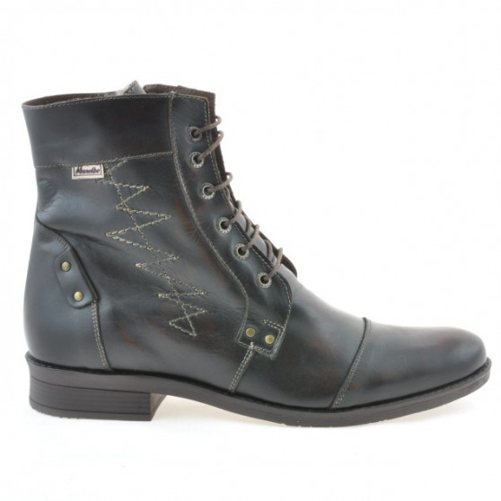 Buty męskie 418 a brązowy