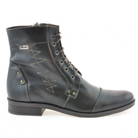 Buty męskie 418 a brązowy