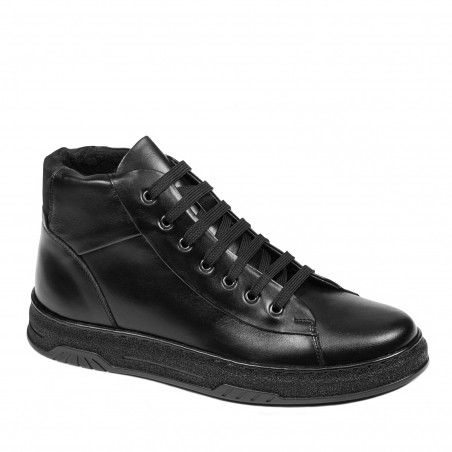 Czarne buty męskie 4147