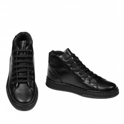 Czarne buty męskie 4147