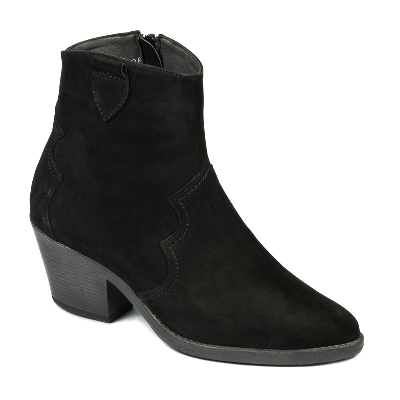 Damskie botki 3367 czarny bufo