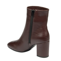 Damskie botki 1402 bordo
