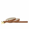Pasek damski 42cm camel
