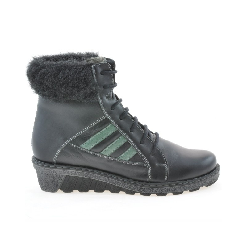Damskie botki 3226 czarne