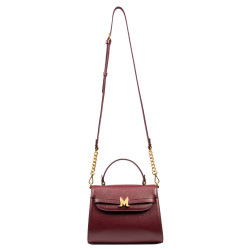 Damska torba na ramię 033g burgundy