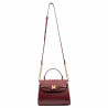 Damska torba na ramię 033g burgundy