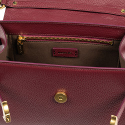Damska torba na ramię 033g burgundy