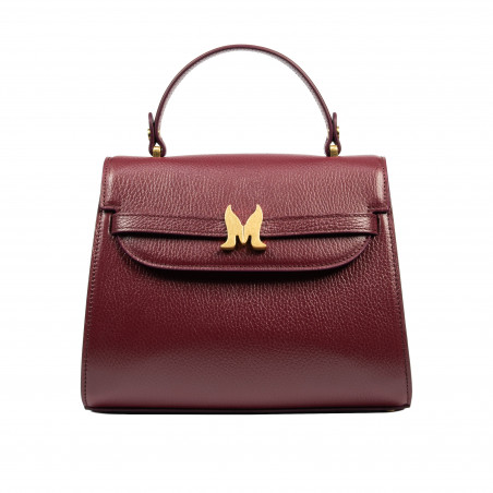 Damska torba na ramię 033g burgundy