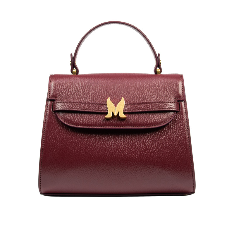 Damska torba na ramię 033g burgundy