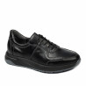 Czarny buty casual/sportowe męskie 981