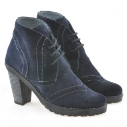 Buty damskie 3230 indigo zamsz