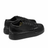 Damskie buty sportowe 6083 czarne kombinowane