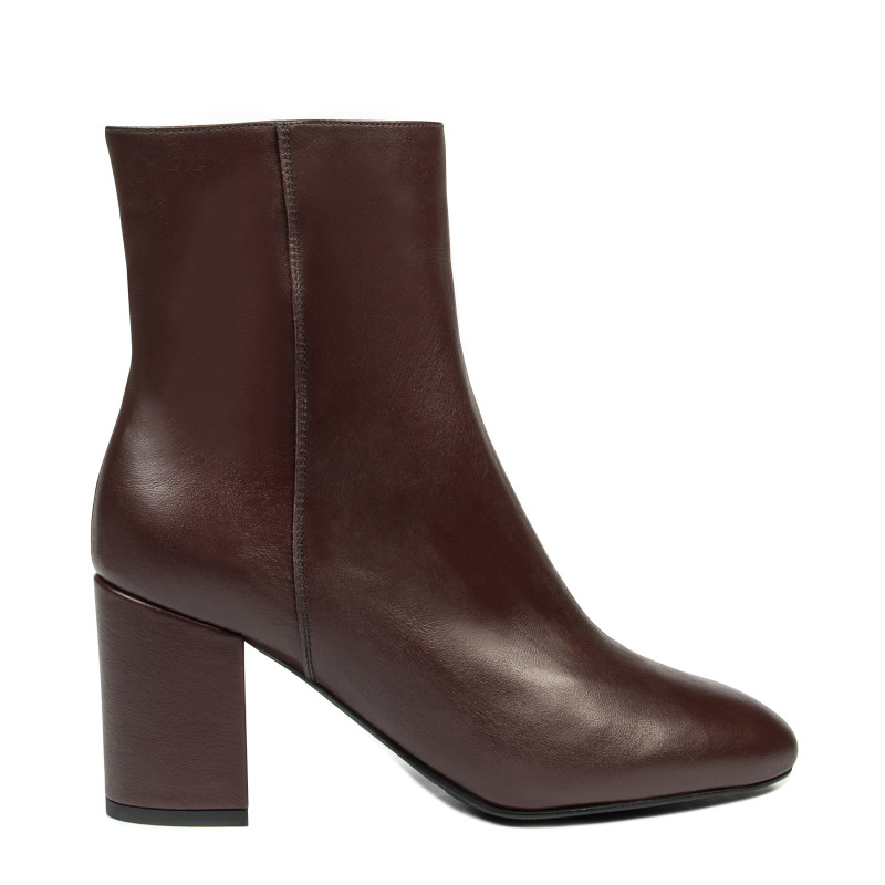 Damskie botki 1402 bordo
