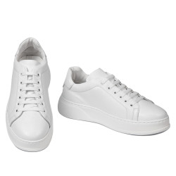 Buty sportowe młodzieżowe 8003 białe