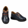 Dziecięce buty 2004-1 indygo+brązowy