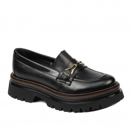 Buty casual damskie 6086 czarne
