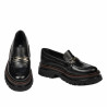 Buty casual damskie 6086 czarne