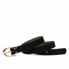 Damski pasek 35m czarny bufo