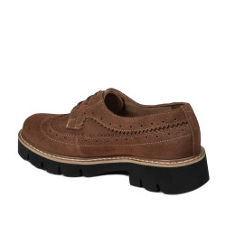 Damskie buty casual 6085 bufo brązowe
