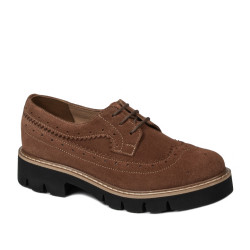 Damskie buty casual 6085 bufo brązowe