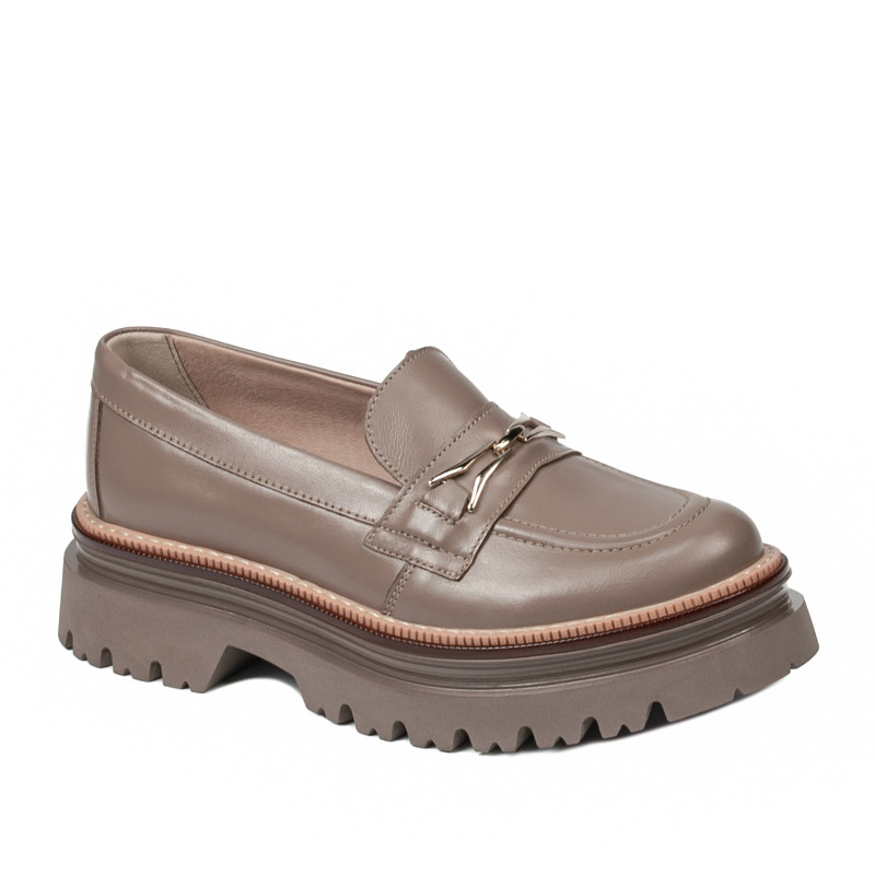 Damskie buty casualowe 6086 cappuccino