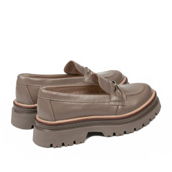 Damskie buty casualowe 6086 cappuccino
