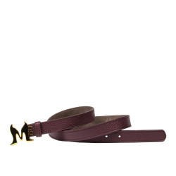 Pasek damski 41mc burgundowy