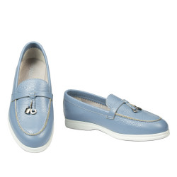 Damskie mokasyny 6082 biz azuro