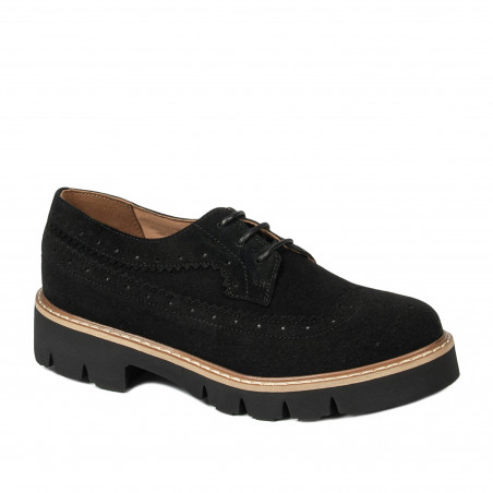 Damskie buty casual 6085 czarny bufo