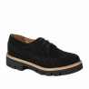 Damskie buty casual 6085 czarny bufo